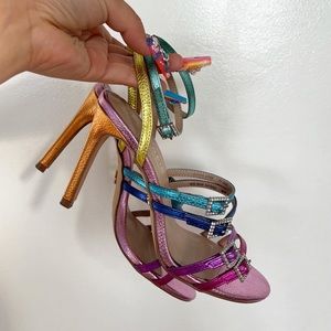 kurt geiger rainbow pierra heels